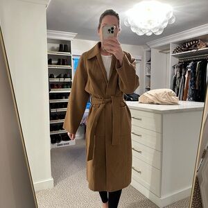 A.L.C. Tan Belted Coat
